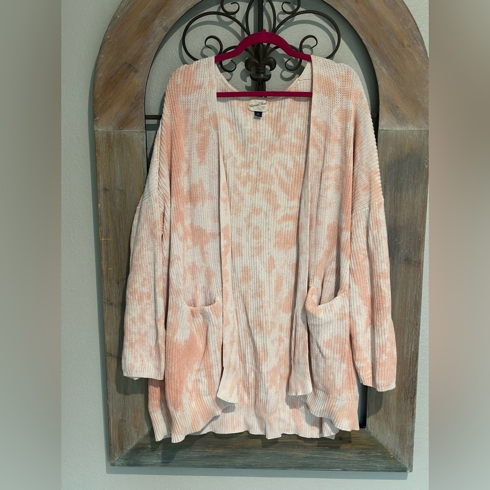 Universal thread -Women's Peach Cardigan Sweater 3X